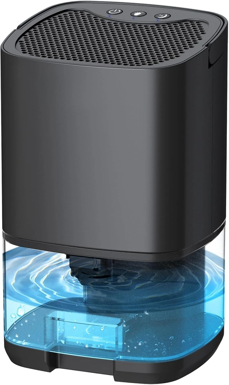 2026 New Upgrade Dehumidifiers For Bedroom 35oz Small Dehumidifier For Home 2500 Cubic Feet(350sq Ft) With 7 LED Lights