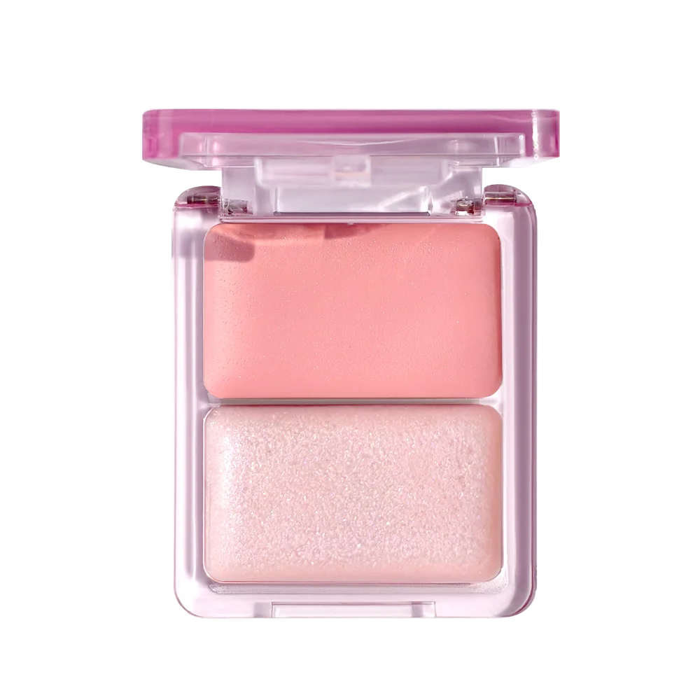 

New 2 Color Water Light Cheek Blush High Gloss Moisturizing Waterproof Makeup Long Lasting Blush Stick for Face Makeup
