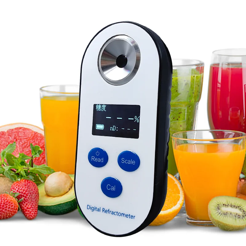 High-Precision Digital Brix Refractometer 0.0-50.0% Range for Accurate Sugar Analysis in Food & Beverage Industry