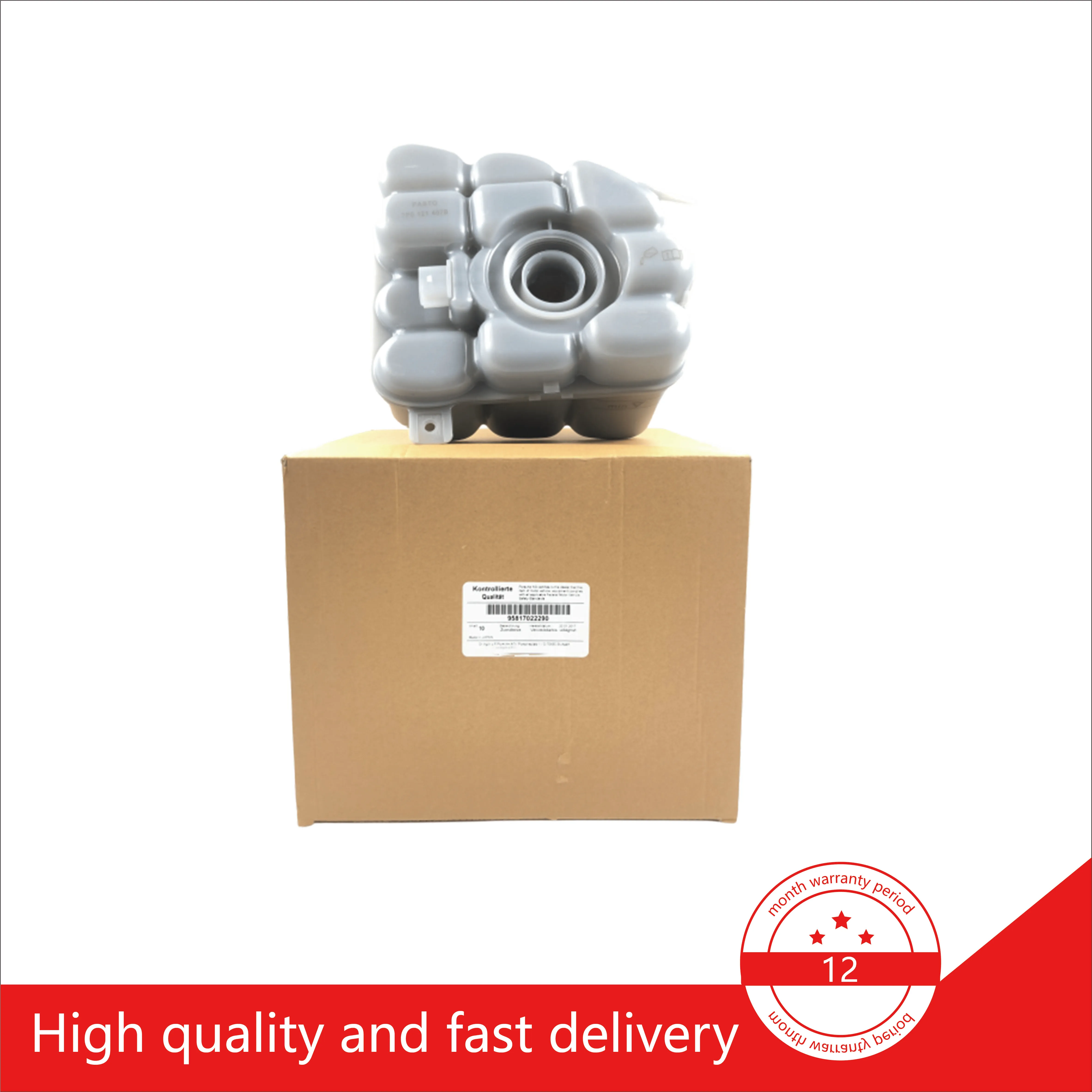 

Coolant Expansion Recovery Tank Bottle + Cap Set For VW Touareg 2011-2017 For Porsche Cayenne 2011-2018 7P0121407B 95810615102