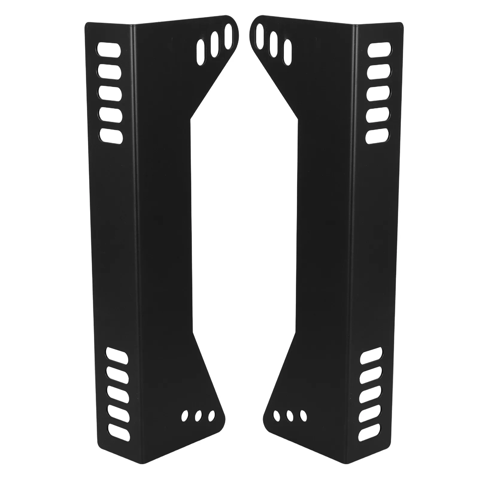 2Pcs Iron Racing Seat Bracket Set Universal Side Mount for Bucket Seats Enhanced Comfort Robust Construction Racing Car Seat view 6