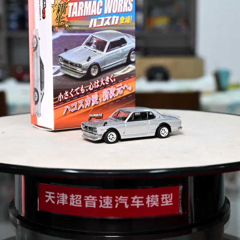 diecast-tarmac-works-1-64-scale-skyline-2000-gtr-kpgc10-alloy-car-model
