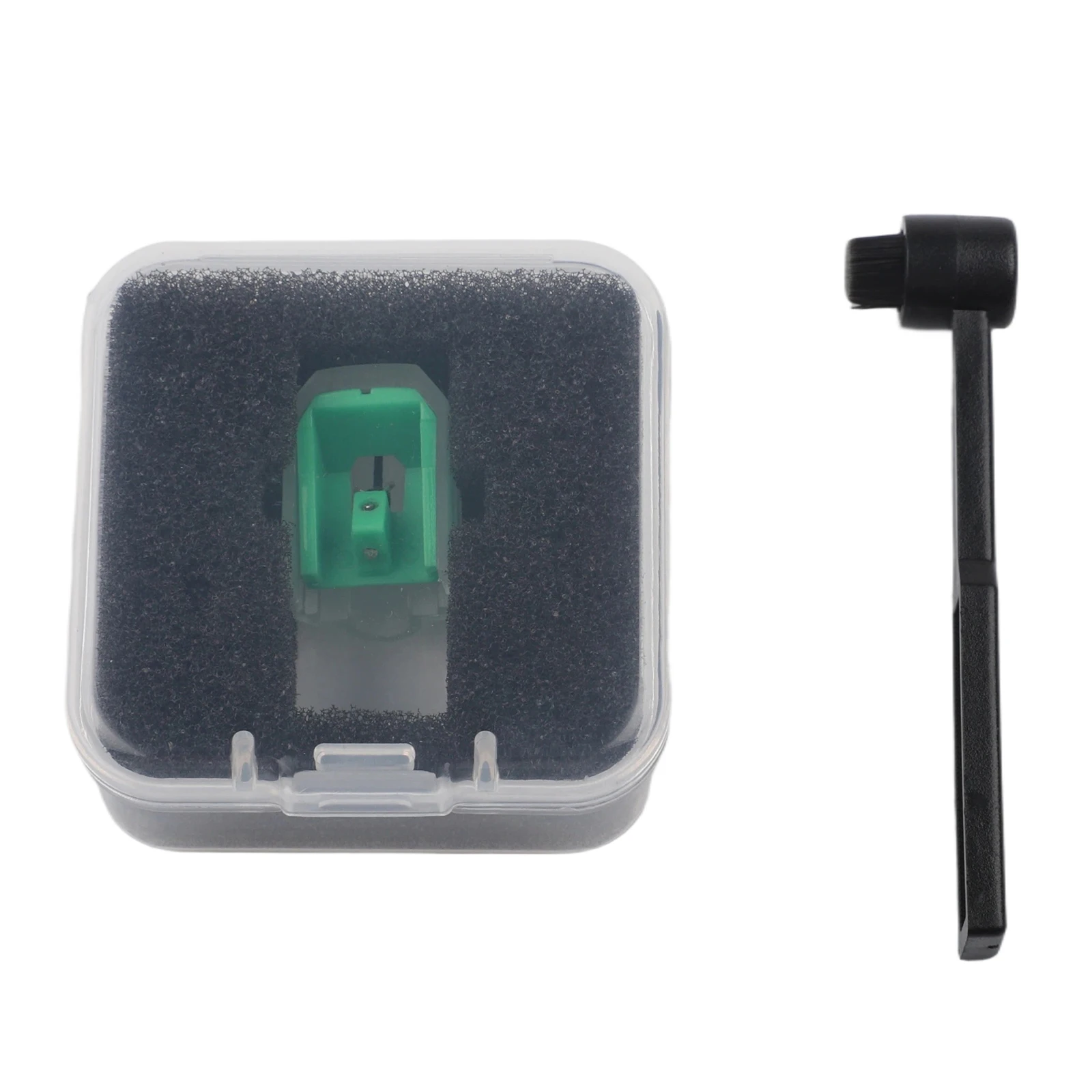 AT-VMN95E Replacement For Stylus Needle Green For Audio-Technica AT-LP120X Turntable Cartridge With Cleaning Brush Vinyl Player