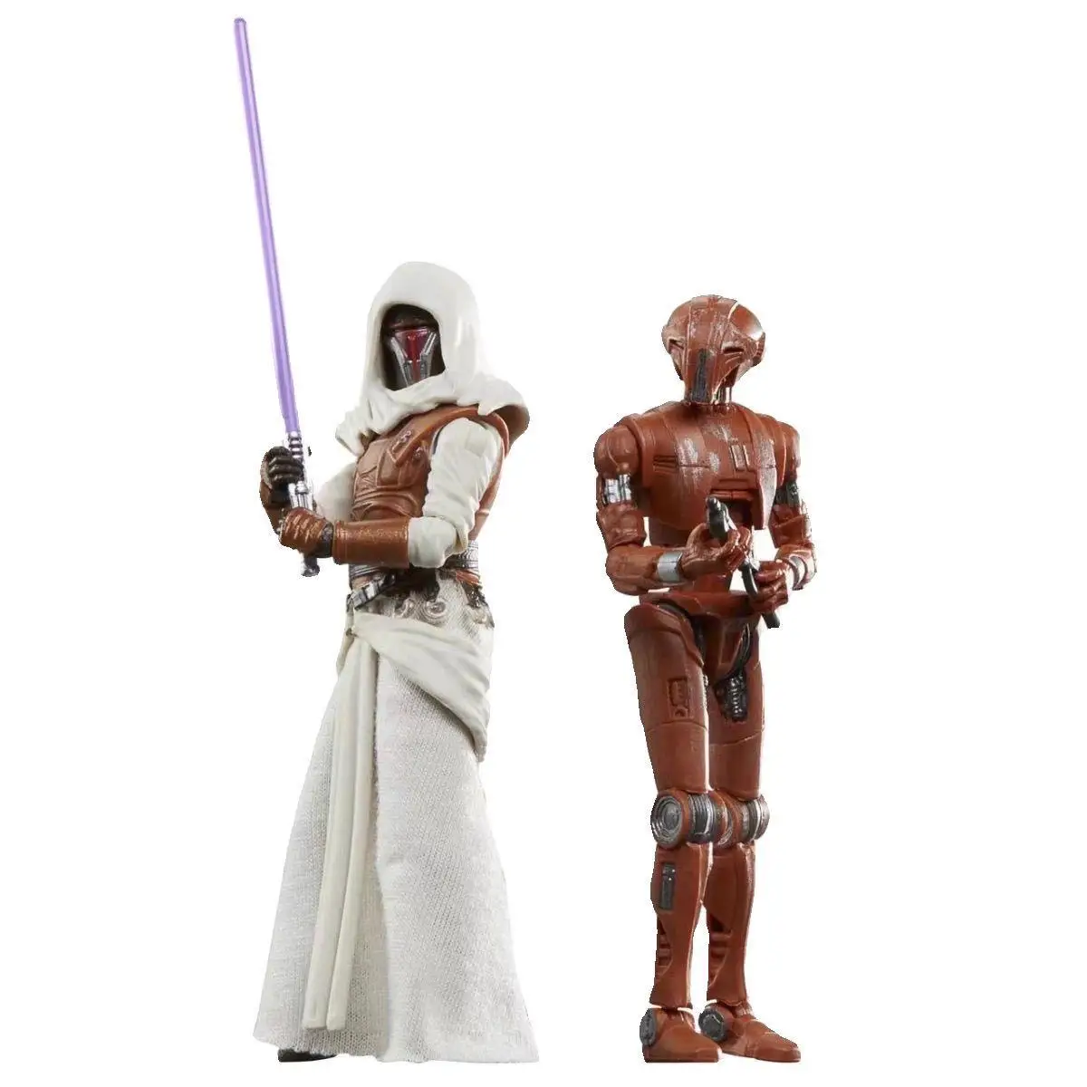 Star Wars The Vintage Collection Galaxy of Heroes Jedi Knight Revan & Hk-47 3.75 Inch Action Figure 2-Pack Action Figure Toy