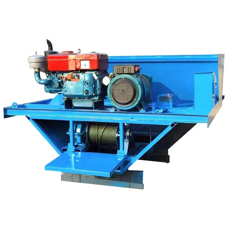 Customized Steel Wire Rope Traction Canal Forming Machine PLC Gearbox For Efficient Construction Farmland Irrigation Urban Drain