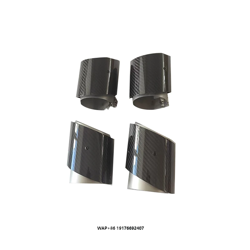 

Высококачественные сухие насадки для выхлопных газов из углеродного волокна для M5 G90 G99 for OEM Style Prepreg Насадки для выхлопных газов из углеродного волокна