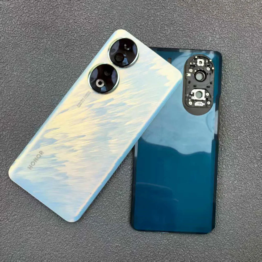 Back Glass Cover For Honor 90 5G REA-AN00 REA-NX9 Battery Case Rear Door Housing Lid Panel Shell Repair Parts +Camera Lens &Glue image 5