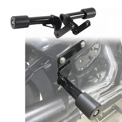 Motorcycle Rear Crash Bar Guard Protection for Harley-Davidson Softail M8 2018 UP Gloss Black Stainless steel