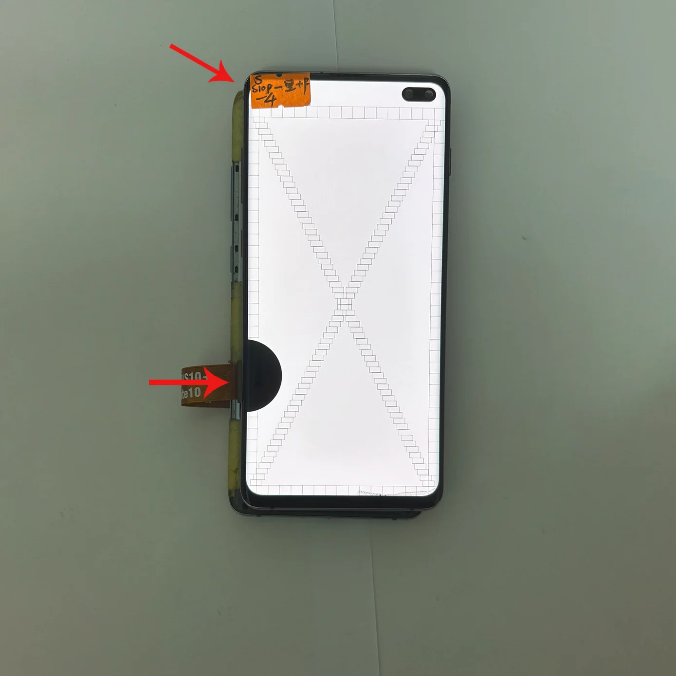 Tested 100% 6.4'' With Defect Scratches For Samsung Galaxy S10 Plus G975 LCD Display Touch Screen Digitizer Assembly Parts