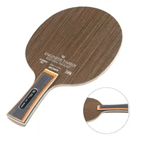 Advanced 70g Lightweight Pings Pong Paddle Bottom 5-Ply Ebony Dalbergia Table Tennis Blade With Extended Handle Racket Base
