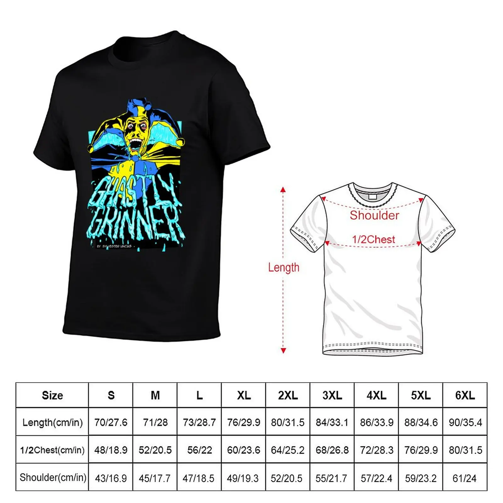 Ghastly Grinner - Are You Afraid of the Dark T-Shirt summer top Blouse mens cotton t shirts
