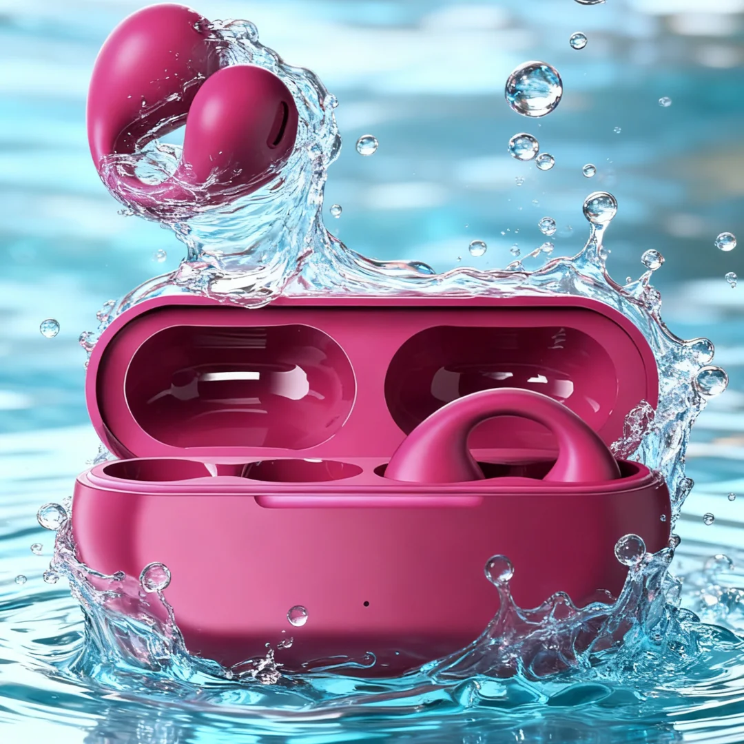 Auriculares inalámbricos con Bluetooth para deportes al aire libre, cascos con contenedor de carga, sonido HIFI, para Xiaomi, para correr, indoloro