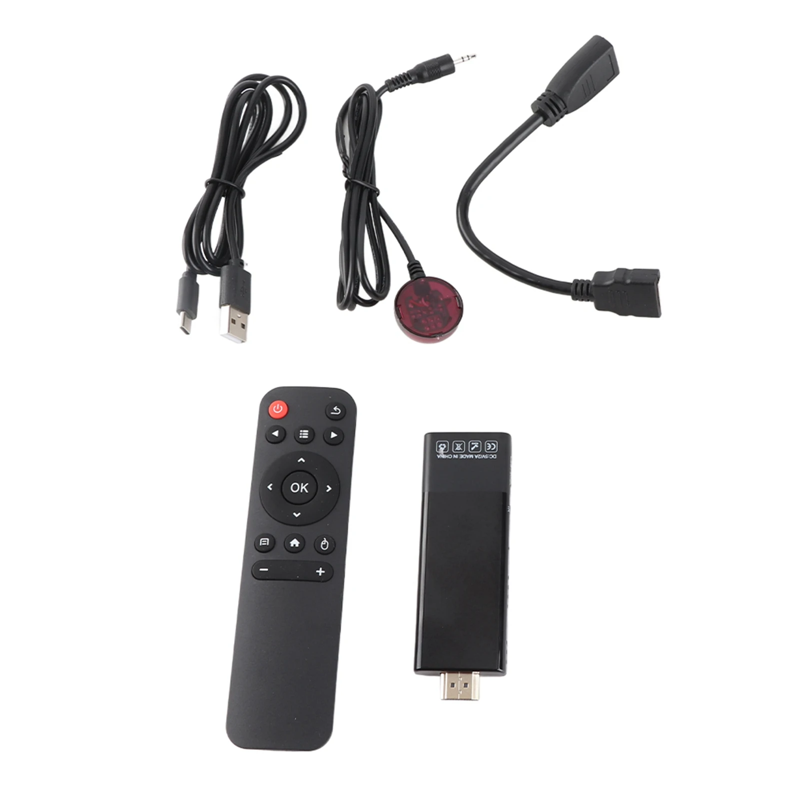 zk30 4K TV Stick Portable 2GB RAM 8GB ROM Smart HD Streaming Media Player with Remote Control for Android 10.0 TV