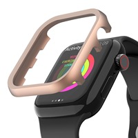 Metal Cover For Apple Watch Case 45mm 41mm 44mm 40mm Hollow Out Protector Alloy Bumper Case for iWatch Series 9 8 7 SE 6 5 4