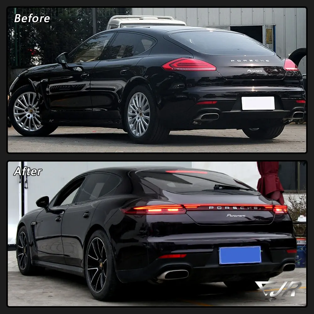 EJR Car Lights for Porsche Panamera 970.2 2014-2016 Through Taillights Kit Modified LED Taillight Car Lamp Accessory Upgrade