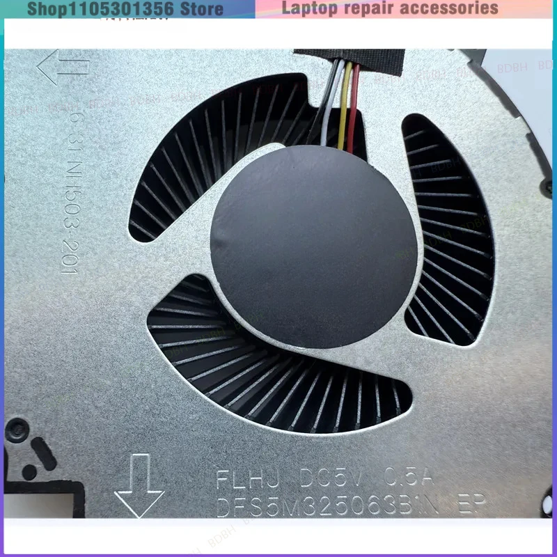 New Original Laptop CPU GPU Cooling Fan For GIGABYTE AORUS 5 KB  Medion erazer P15805 FLHF FLHJ 6-31-NH503-201 6-31-NH5D2-100