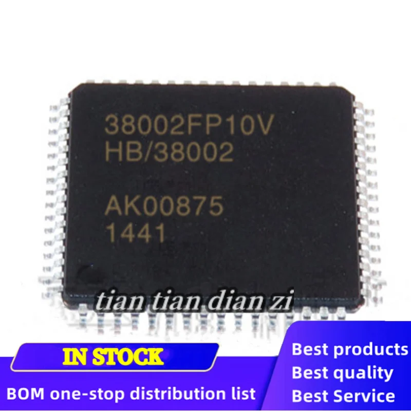 HD64F38002FP10V 38002FP10V HD64F38002 QFP64 pacote é novo e original.