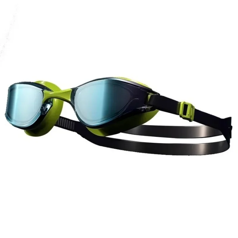 Plasma anti-fog lenses wear-resistant scratch-resistant waterproof high definition swimming glasses