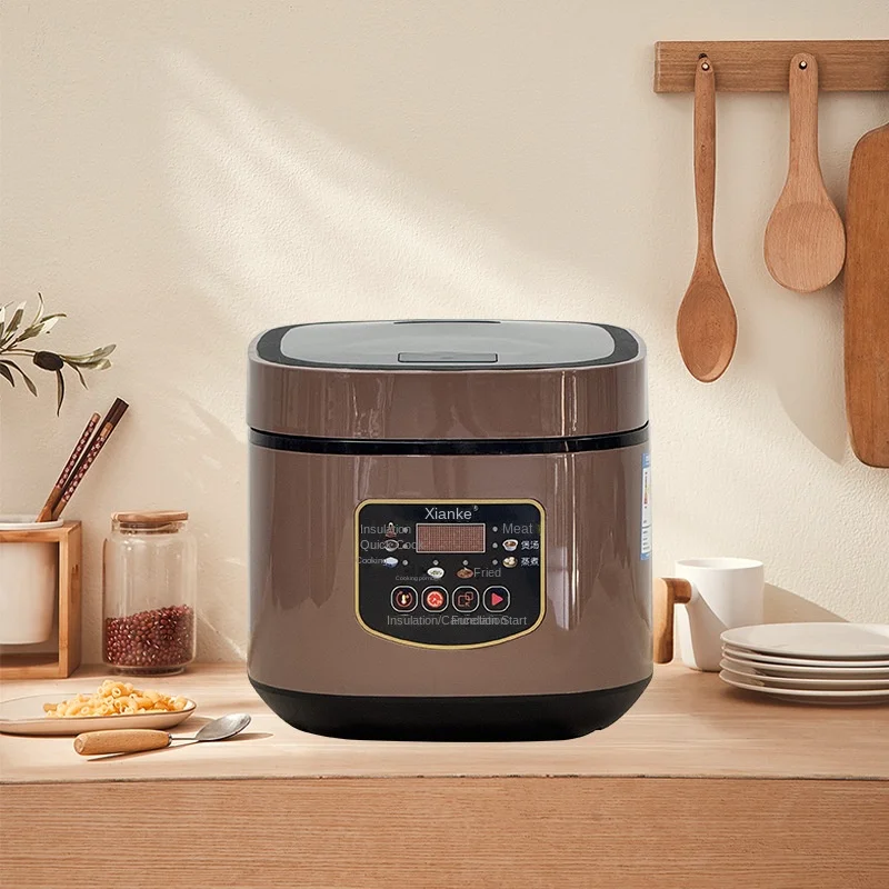 지능형 가정용 전기밥솥 5L 대용량 프리셋 타이머 다기능 가열 기능 완벽한 가정용 선물
