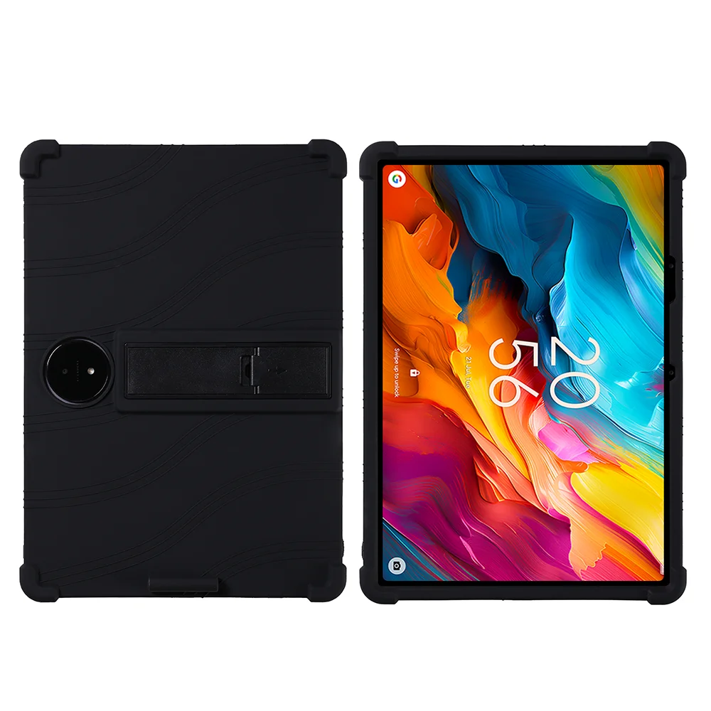 For TCL NXTPAPER 14 Tablet Case Kids-Friendly Soft Silicone Adjustable Stand Cover Protective Sleeve 14.3 Inches 9491G