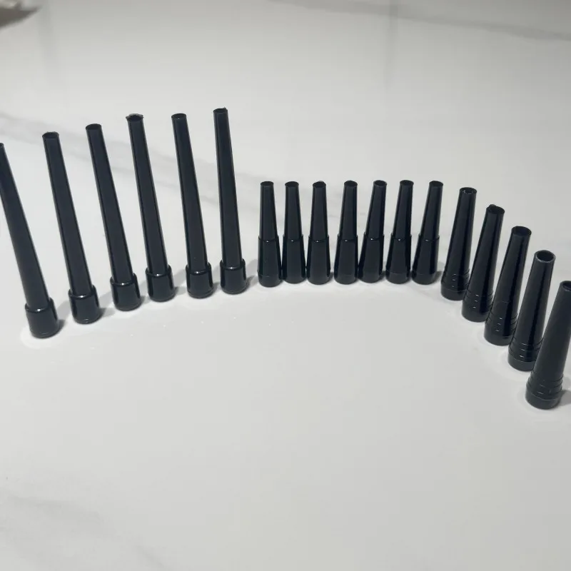 أطراف فم الشيشة السوداء للاستعمال مرة واحدة خالية من مادة BPA لشيشا تشيتشا للنادي/الحفلة/الصالة