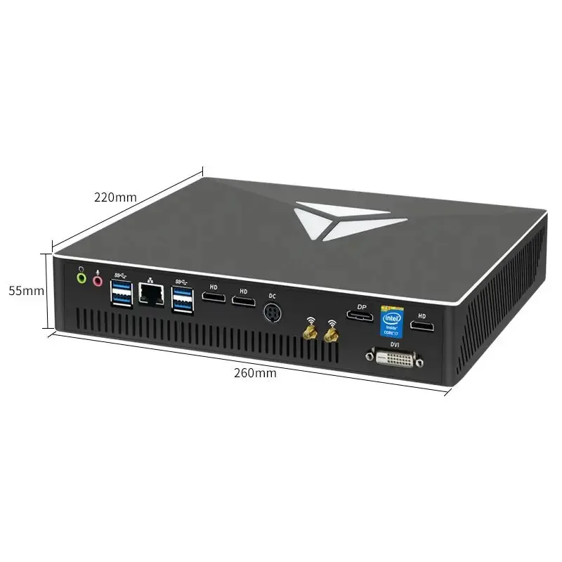 I-ntel Core I9-10900Fmini Pc 10cores Max 64GB RAM DDR4 Small Host 4USB3.0 High Speed Running Process Gaming Desktop Computer