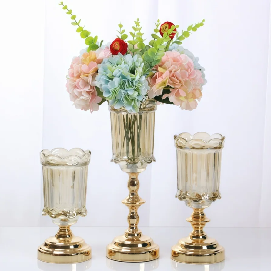 

Zml glass vase - versatile home decor for fresh & dried flowers, decorative vase ornament