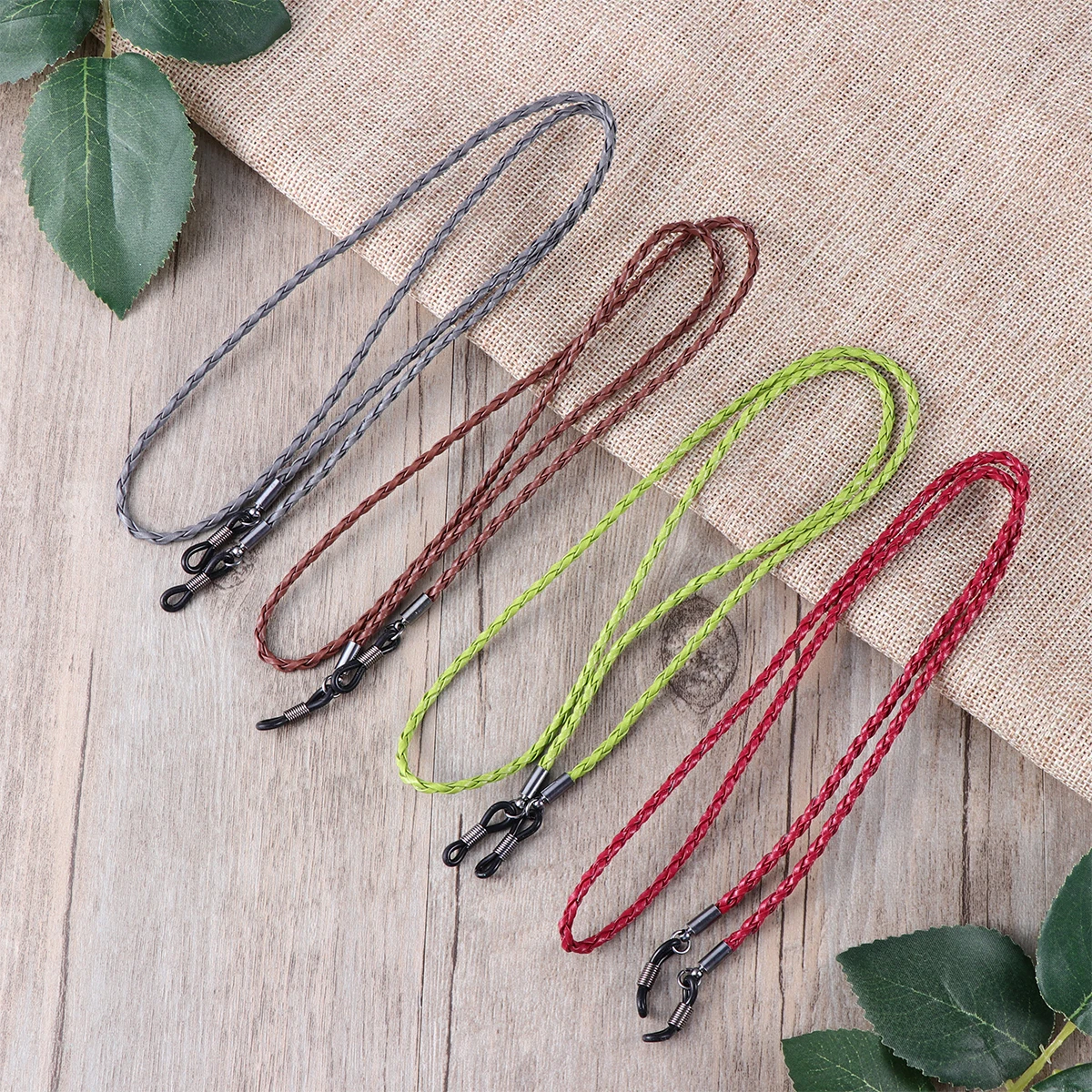

4 Pcs Non-slip Glasses Rope Sports Strap Lanyards Adjustable Eyeglass Cord Eyeglasses Cords for Men Chains Eyewear Retainer