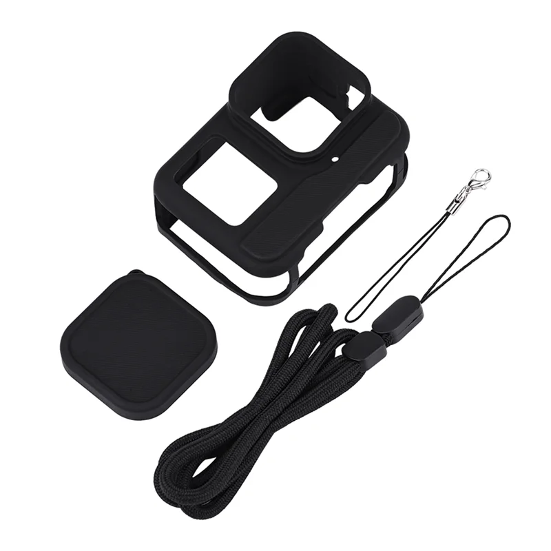 Compact Silicone Camera Protective Case For Insta360 Protective Case Body Cover Lens Cap Camera Accessories