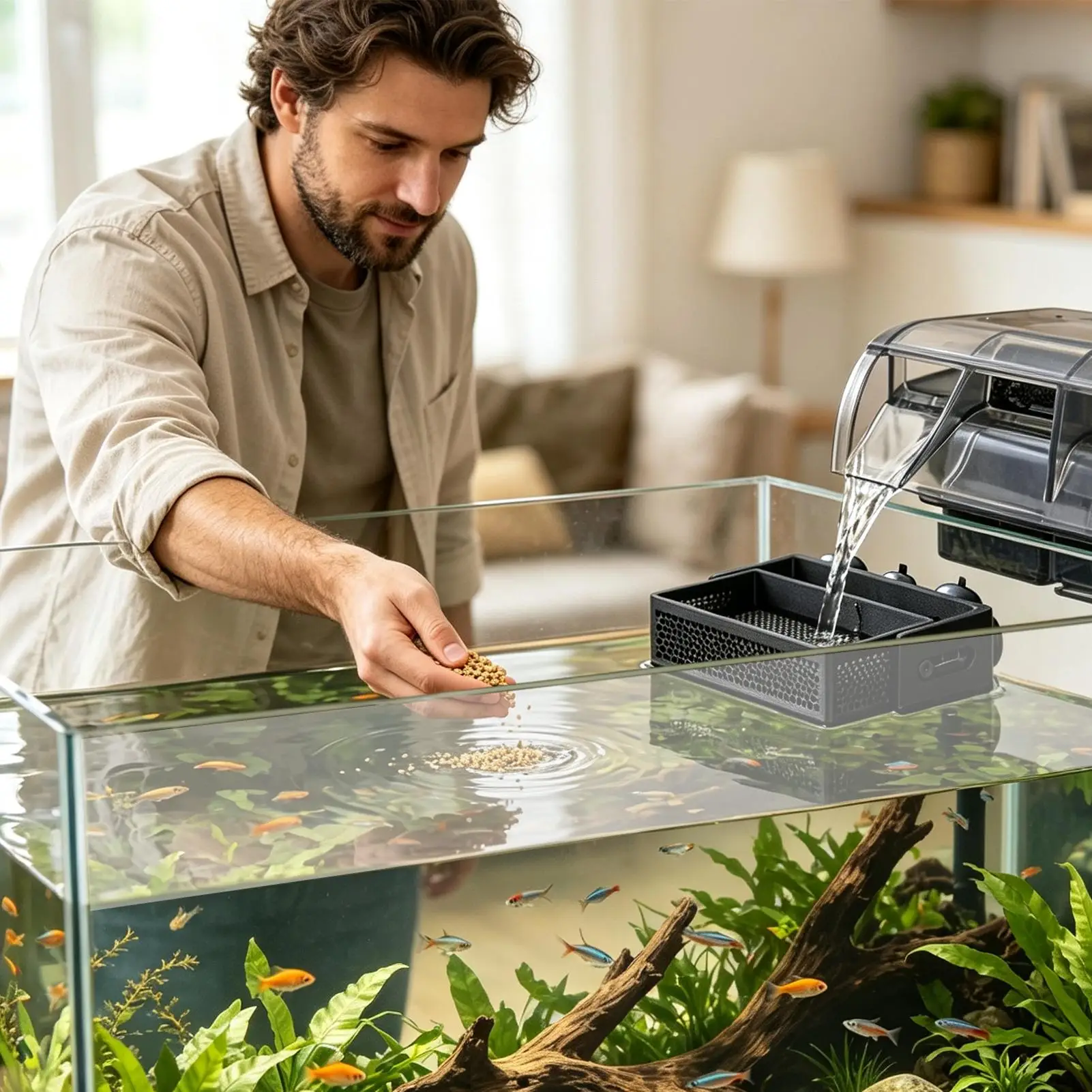 Aquarium Filter Outflow Baffle With Suction Cup Slow Down Water Flow Baffle Fish Tank Flow Controller For Aquarium Betta Shrimp