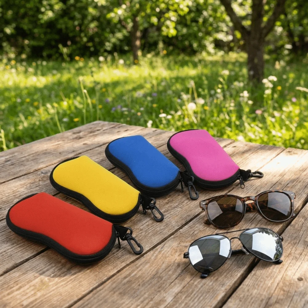 

Waterproof Portable Eyeglass Pouch Shockproof Anti-Scratch Sunglasses Protective Box Dustproof Ultra Light Glasses Carry Bag