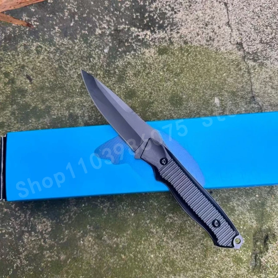 

Нож BM 140BK с фиксированным клинком высокой твердости, клинок из стали 440C, алюминиевая нескользящая рукоятка, легкий и прочный, практичный нож для резки