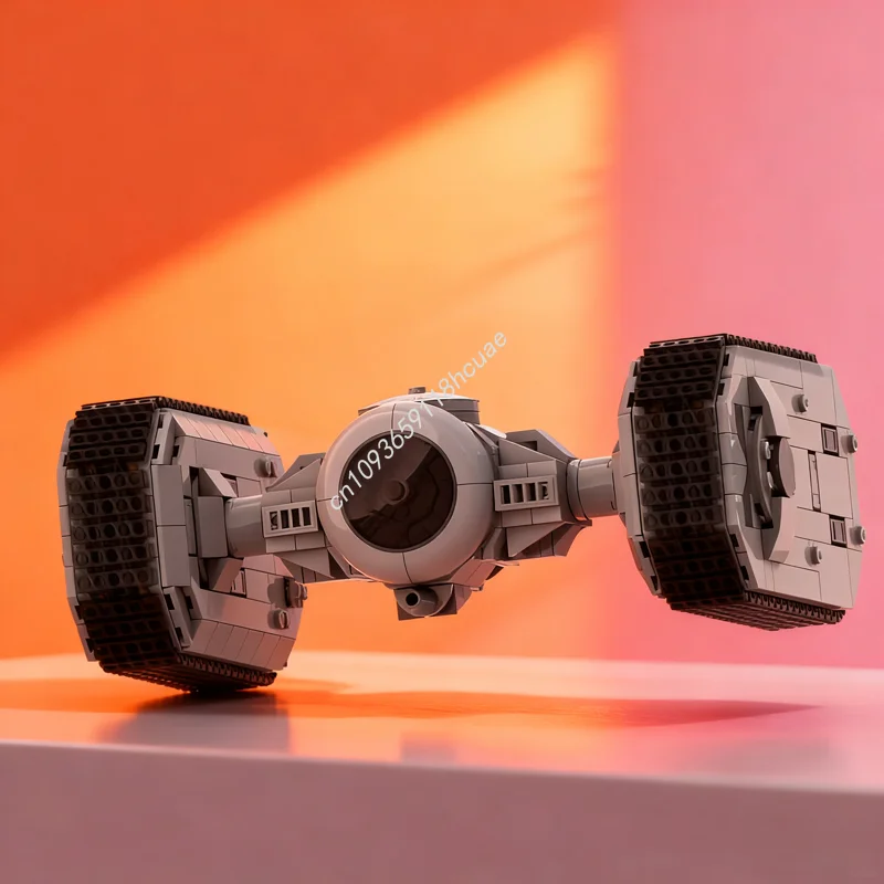 

711 шт. MOC TIE Crawler Via Melnik Edits Звездная боевая модель Строительные блоки Строительные рождественские подарки DIY Идея игрушки Кирпич Дети