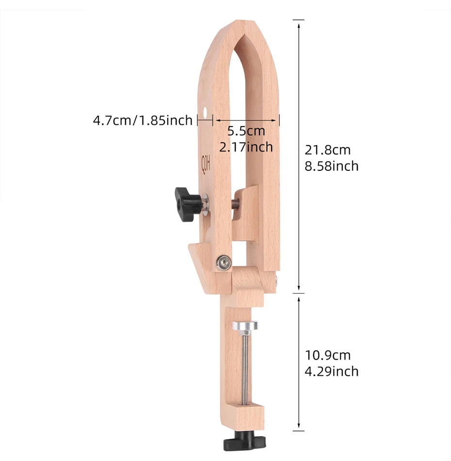 QJH-Clip para manualidades de cuero de caballo, costura de cuero, Pony, bricolaje, portátil, posición de costura de viaj