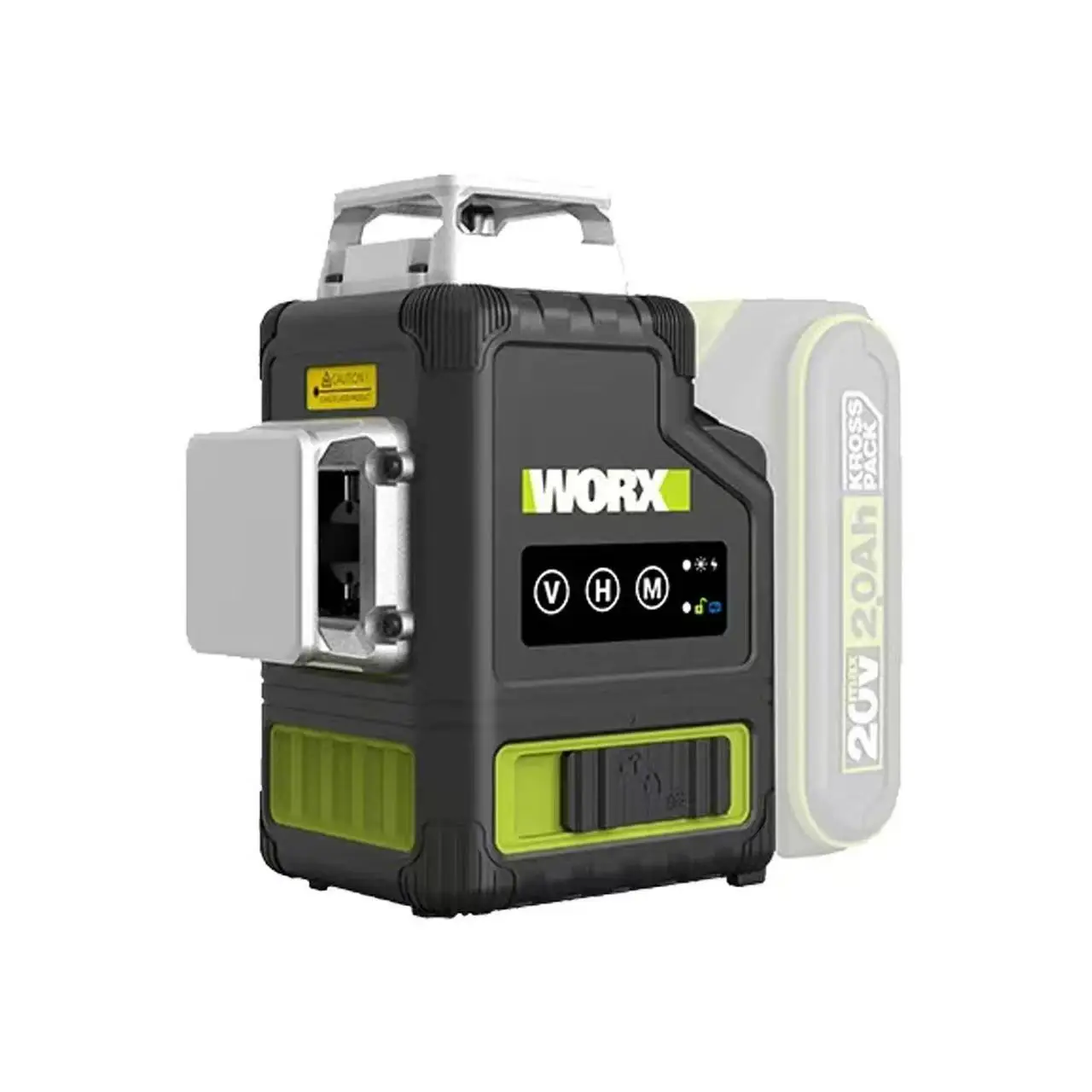 WORX 12-Line Laser Level WU005 Li-ion High-Precision Bright Thin Line Outdoor Infrared Laser Level