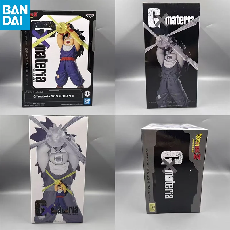 

Подлинная Bandai Banpresto Gxmateria Dragon Ball Z Son Gohan Iii в наличии, оригинальная аниме-фигурка, модель, коллекционная фигурка, игрушки, подарок