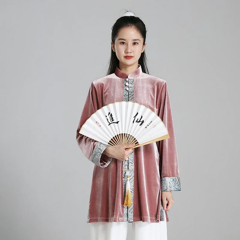 Winter Thicken Tai Chi Clothes Women Wushu Clothes Kung Fu Competition Clothes Martial Art Uniform Wrinkle Free 2025 - Image 3