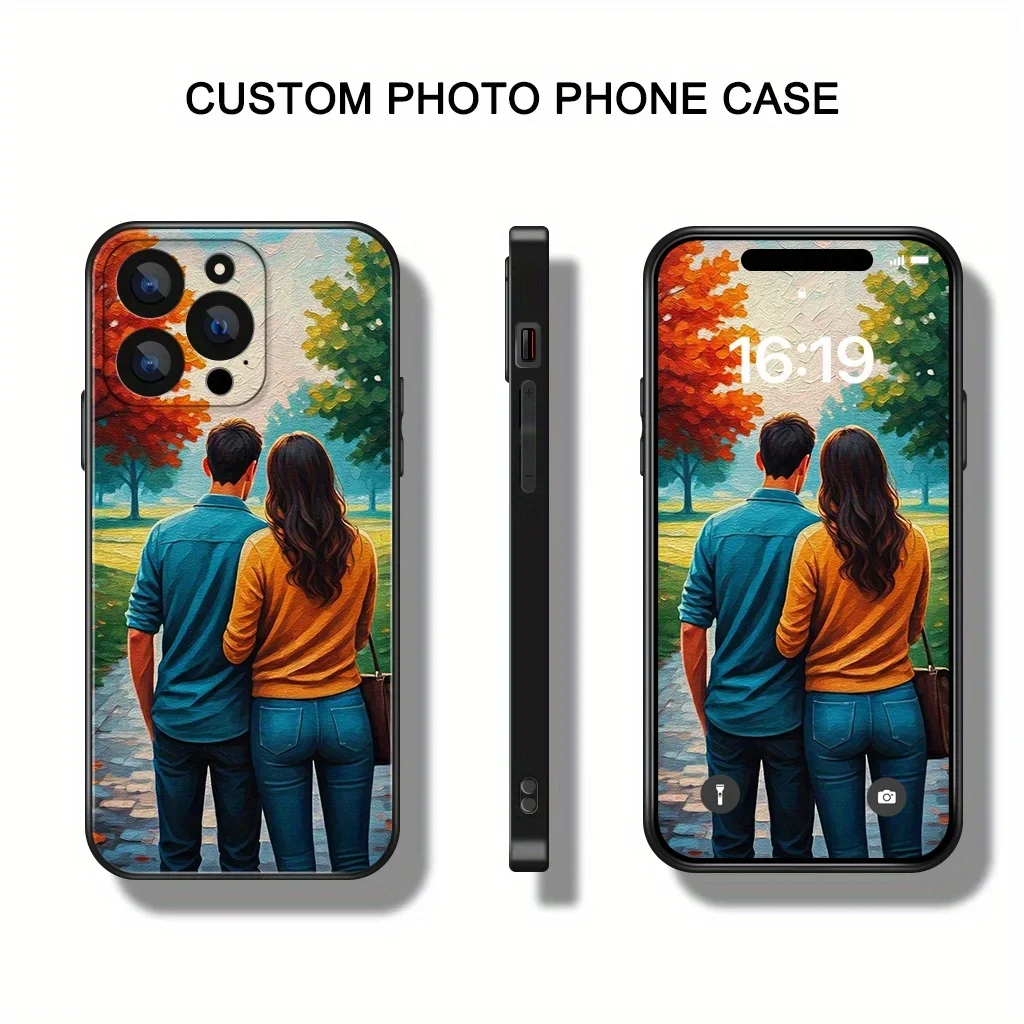 Custom for iPhone Case with Personalized Photo Showcase Your Favorite Moments Sleek, Slim, and Protective Perfect for Birthdays