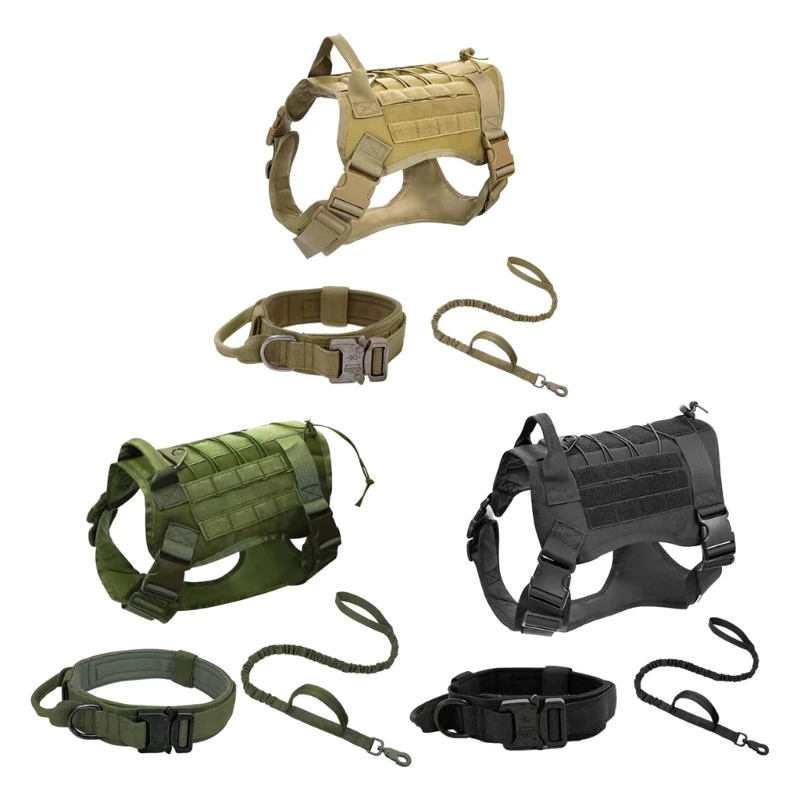 Pet Safety Dog Leashes Set Night Walks Strong Leashes Reliability Nylons Leashes for Secure Outdoor Adventures