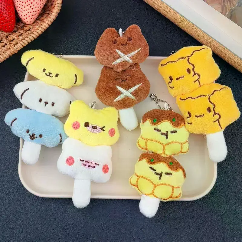 

Милый плюшевый брелок-подвеска в виде кухонной игрушки из Канто, мультяшная мягкая игрушка-кухарик, украшение для рюкзака, аксессуар, подарок