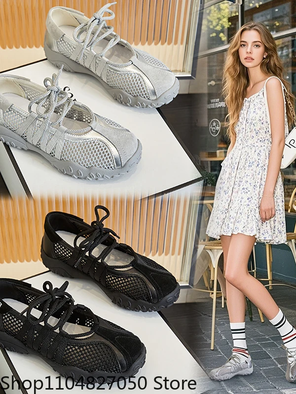 Mary Jane oes Дышащая повседневная женская обувь из натуральной кожи с вырезом, летняя модная обувь Me Upper Spor с низким вырезом