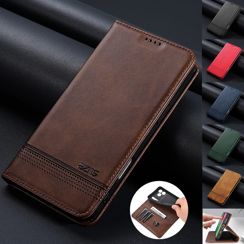 EUCAGR PU Leder Brieftasche Telefon Fall Für iPhone 17 Air 17Pro Max 16 15 14 13 12 11 XR XS SE 8 7 6S Plus Kabel Slot Halter Abdeckung