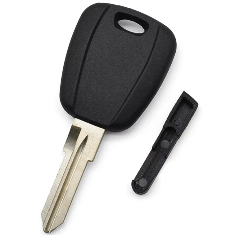 Xieaili oem 10 peças capa de chave de substituição transponder escudo chave para fiat bravo punto com lâmina gt15r