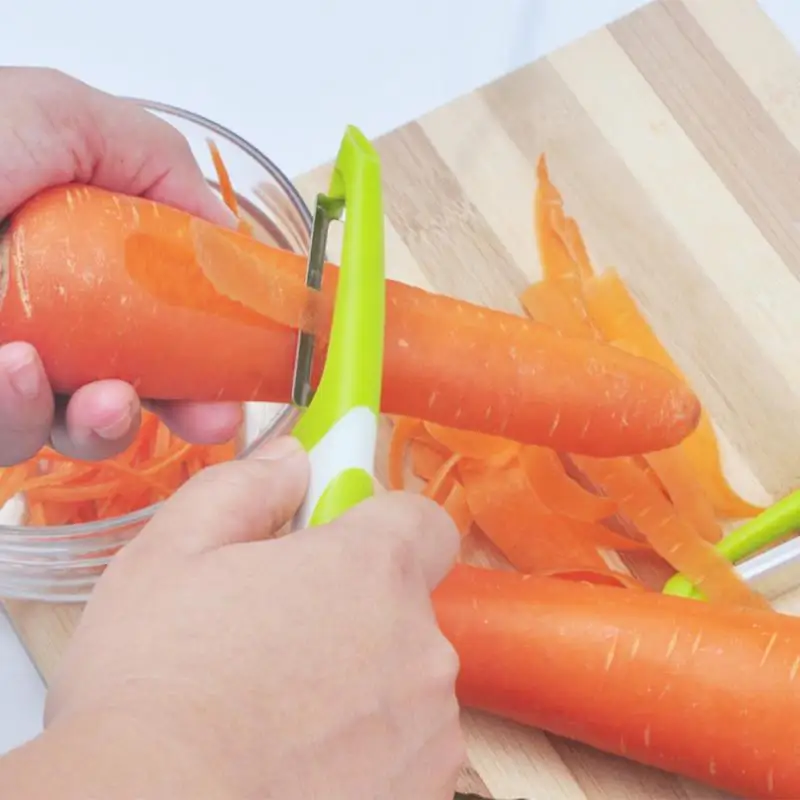 1/3/5PCS Vegetable Safety Practical Peeler Kitchen Fruit Not Easy To Rust Portable Two-color Household Peeled Comfortable Small