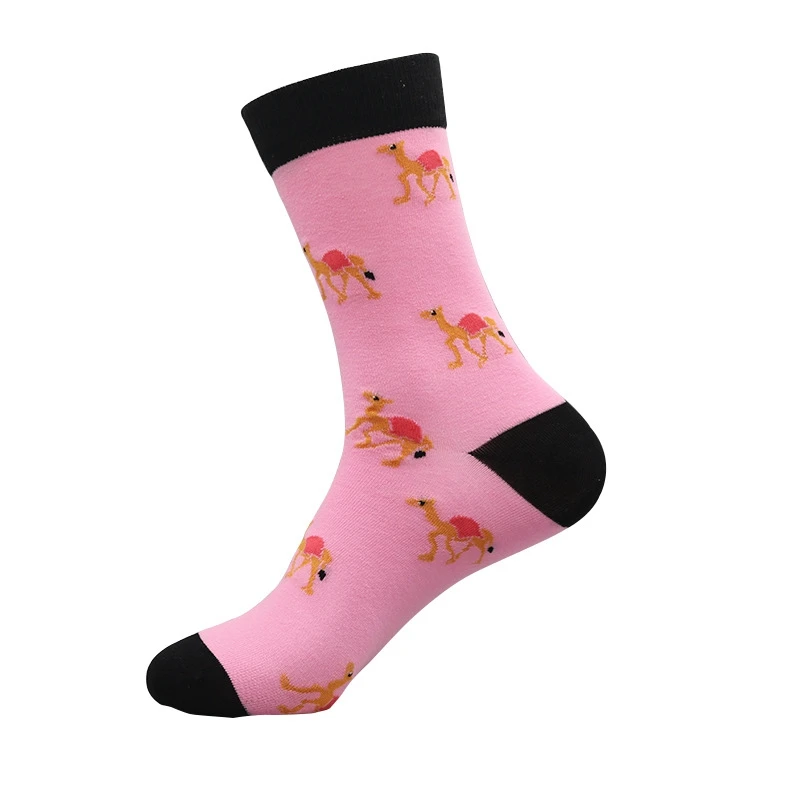 1 Pair Women\'s Hot Selling Socks Cute Kawaii Stockings Fashion Fun Animal Penguin Sloth Bee Elephant Casual Sports Socks