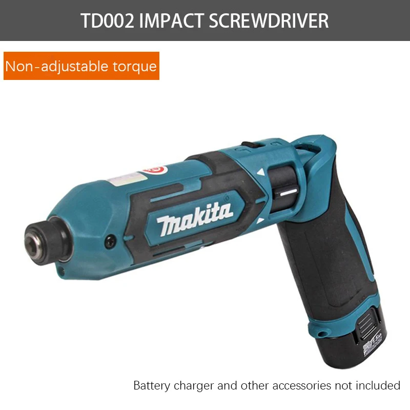 Makita TD022DZ Cordless Electric Impact Screwdriver Professional Rechargeable 7.2V Automatic Hand Drill without Battery