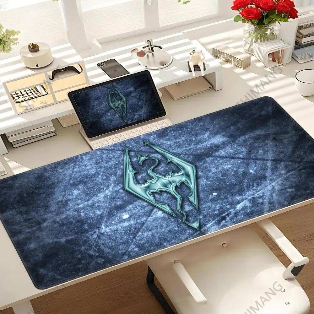 

SKYRIM GAMEs Mouse Pad Xxl Large MousePad 900x400 Gaming Accessories Deskmat Desk Mat Game Mats Mause Office Pads