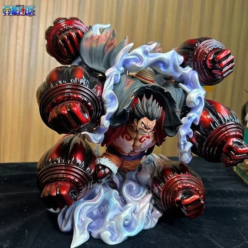 

Luffy One Piece Figure Gear 4 Monkey D. Luffy Action Figures Painting Anime Pvc Collection Statue Model Adult Kids Toy Gifts