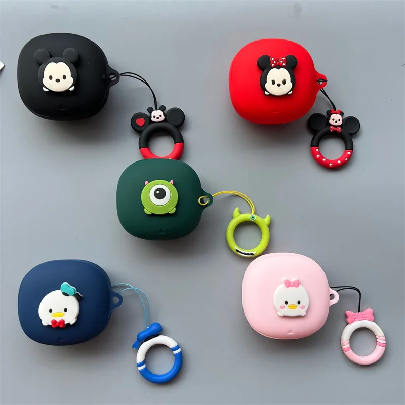 For Anker Soundcore Liberty 5 Silicone Earphone Protective Case Shockproof Cartoon Earphone Full Cover For Soundcore Liberty 5