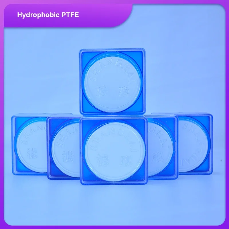 

50pcs/lot Hydrophobic PTFE Microporous Membrane, Microfiltration Membrane, millipore filtration, Pore size 0.22/0.45um etc